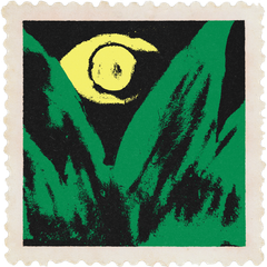 Postage stamp with the logo of Chamraď kolektiv.